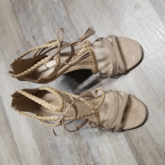 Strappy Wedges - Picture 1 of 4